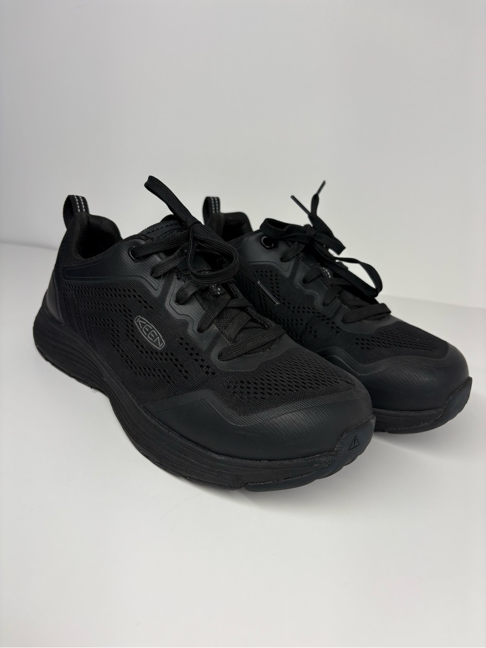 KEEN Utility Vista EH Safety Work Shoes Black Womens 8.5 Wide (E/W)